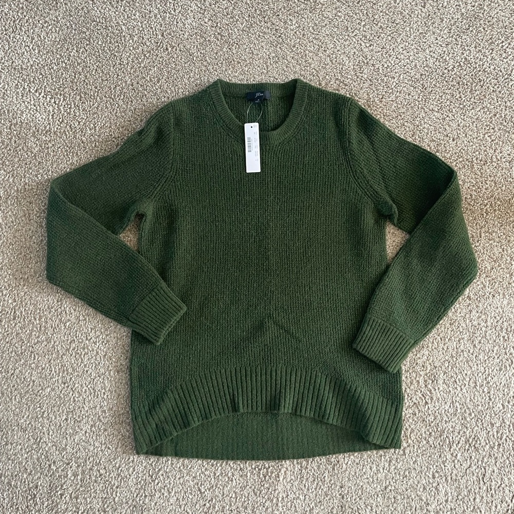 Olive green sweater!